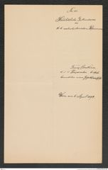 k.k. naturhistorisches Hofmuseum, Intendanzakten 1885-1896 (Hauer), Aktenzahl Z.235/1892, Seite 4